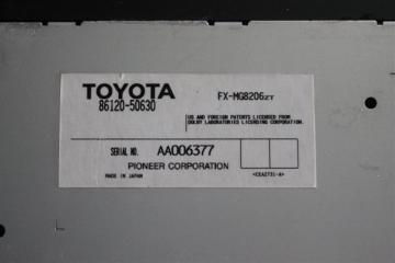 Магнитофон TOYOTA CELSIOR UCF30, UCF31 86120-50630 4 ракурс