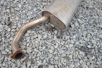 Глушитель MITSUBISHI DIAMANTE F34A 6a13 4 ракурс
