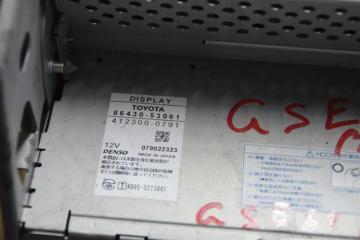Монитор LEXUS IS350 GSE21 2gr-fse 86430-53061 2 ракурс