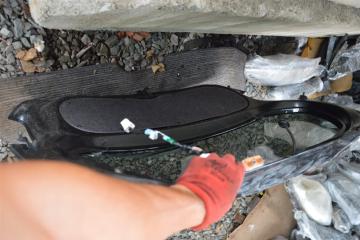 Дверь 5-я TOYOTA Spade ncp141 1nz-fe 2 ракурс Дверь 5-я TOYOTA Spade ncp141 1nz-fe 2 ракурс