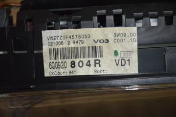 Спидометр VOLKSWAGEN POLO 9n3 bts 6Q0920804R 1 ракурс