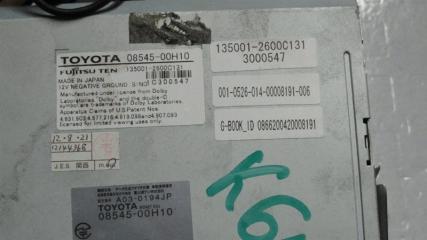 Магнитофон TOYOTA WISH zne10 1zz-fe 08545-00H10 3 ракурс