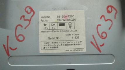 Магнитофон TOYOTA PRIUS NHW20 1nzfxe 86120-47260 4 ракурс