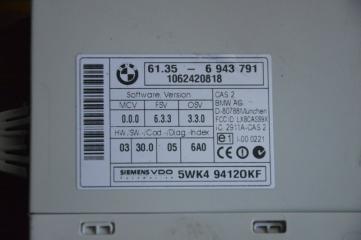 Блок управления airbag BMW 3 SERIES E90 N52B25A 0285010060 4 ракурс