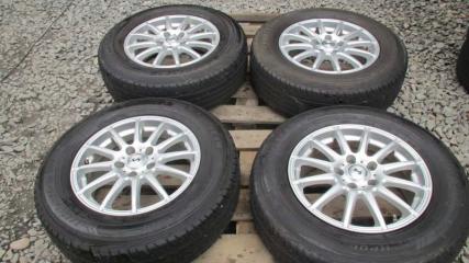 Комплект из 4-х Колесо летнее R16 / 215 / 70 Goodyear EfficientGrip SUV 5x114.3 лит. 12ET (б/у)