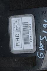 Блок управления рулевой рейкой LEXUS GS450H GWS191 2GRFSE 89650-30670 3 ракурс