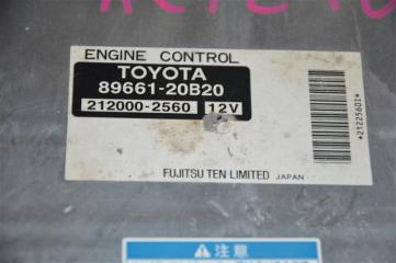 Блок управления efi TOYOTA PREMIO AZT240 1AZ 89661-20B20, 212000-2560 2 ракурс