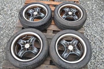 Комплект из 4-х Колесо летнее R15 / 185 / 55 DUNLOP  4x100 ков. -140ET (б/у)