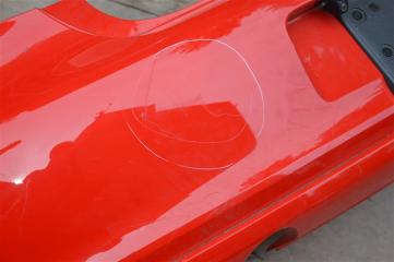 Бампер задний VOLKSWAGEN Polo 6r, WVWZZZ6RZDU023402 CBZ 4 ракурс