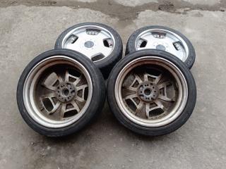 Комплект из 4-х Колесо летнее R17 / 205 / 45 Achilles ATR Sport 5x100, 4x100 лит. 20ET (б/у)