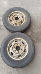 Комплект из 2-х Колесо летнее R15 / 195 / 80 Yokohama BluEarth Van 6x139.7 штамп. (б/у)