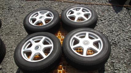 Комплект из 4-х Колесо летнее R15 / 195 / 65 Bridgestone NEXTRY 5x100, 5x114.3 лит. 48ET (б/у)
