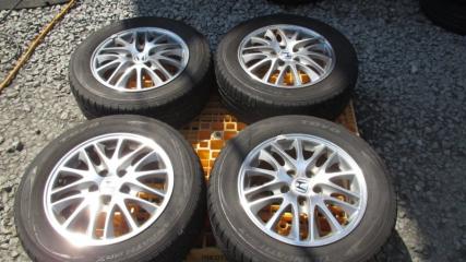 Комплект из 4-х Колесо летнее R16 / 215 / 60 toy TRANPATH mp2 5x114.3 лит. 55ET (б/у)