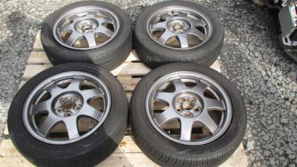 Комплект из 4-х Колесо летнее R16 / 195 / 55 Goodyear EfficientGrip ECO 5x100 лит. 45ET (б/у)