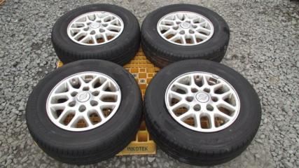 Комплект из 4-х Колесо летнее R15 / 215 / 65 Bridgestone LUFT RV 6x139.7 лит. 35ET (б/у)