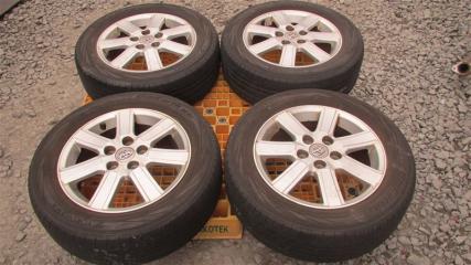 Комплект из 4-х Колесо летнее R16 / 205 / 50 Yokohama BluEarth rv-02 5x114.3 лит. 50ET (б/у)
