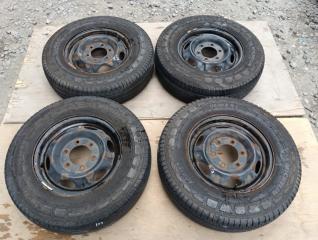 Комплект из 4-х Колесо летнее R15 / 195 / 80 Michelin AGILIS 3 6x139.7 штамп. (б/у)