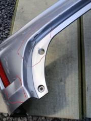 Бампер задний TOYOTA VOXY ZRR80 52159-28620 4 ракурс