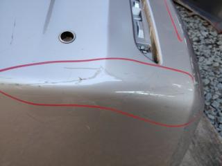 Бампер задний TOYOTA NOAH ZWR90W 52159-v1010 3 ракурс