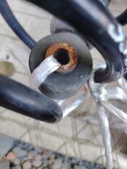 Амортизатор задний TOYOTA Spade ncp141 1NZ-FE 48530-52j40 5 ракурс