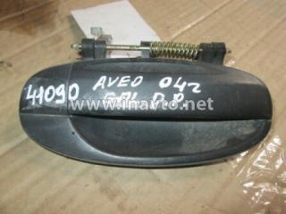 Ручка двери наружная задняя правая Chevrolet Aveo 2004