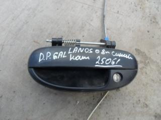 Запчасть ручка двери наружная задняя правая Chevrolet Lanos 2008