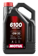 Моторное масло Motul 6100 SAVE-LITE 0W-20 4л.