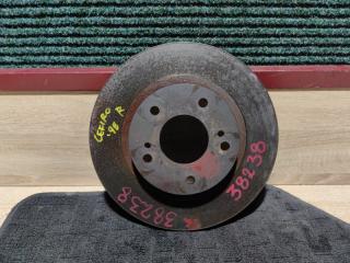 Запчасть диск тормозной передний Nissan CEFIRO 1998