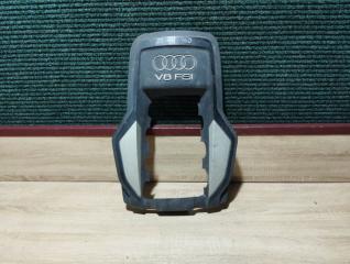 Пластиковая крышка на двс задняя Audi A8 2010