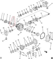 Подшипник хвостовика H3