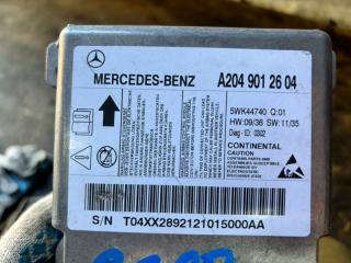 Блок управления airbag Mercedes-Benz C-CLASS W204, S204, C204 M271.860 A2049012604 2 ракурс