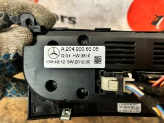 Блок управления климат-контролем Mercedes-Benz C-CLASS W204, S204, C204 M271.860 A2049006608 2 ракурс
