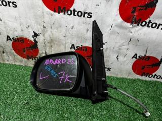 Зеркало левое TOYOTA ALPHARD, VELLFIRE GGH25W, GGH20W, ANH25W, ANH20W 2GRFE 2 ракурс