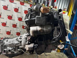 Двигатель MITSUBISHI PAJERO, MONTERO, TRITON V75W, KB9T 6G74 SOHC 4 ракурс