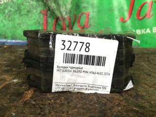 Колодки тормозные передние MITSUBISHI PAJERO MINI H56A 4A30 MR334953 1 ракурс