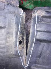 Подкрылок левый передний TOYOTA NOAH AZR60 1AZ-FSE 53876-28190 4 ракурс