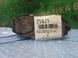 Колодки тормозные передние SUBARU IMPREZA GGC EL154 1 ракурс