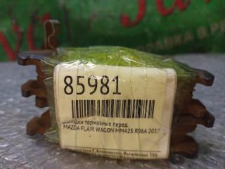 Колодки тормозные передние MAZDA FLAIR WAGON MM42S R06A 1 ракурс