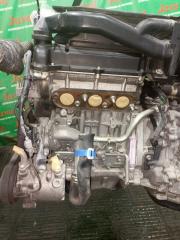 Двигатель SUZUKI WAGON R MH23S K6A 3 ракурс