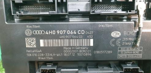 Блок комфорта AUDI A8 4H2 CEUA 4H0907064CD 3 ракурс