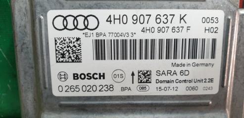 Датчик ускорения AUDI A8 4H2 CEUA 4H0907637K 2 ракурс