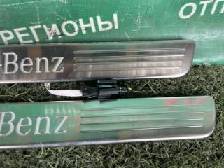 Накладка на порог MERCEDES-BENZ GLA-Class X156 M270DE20AL A2466805400, A2466805300 4 ракурс