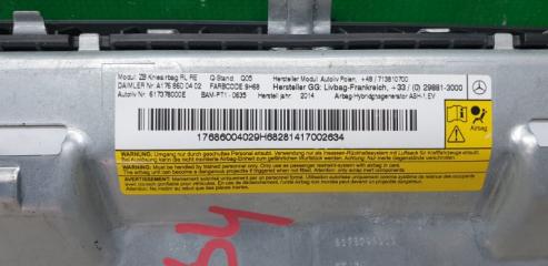 Airbag пассажирский MERCEDES-BENZ GLA-Class X156 M270DE20AL A1768600402 3 ракурс