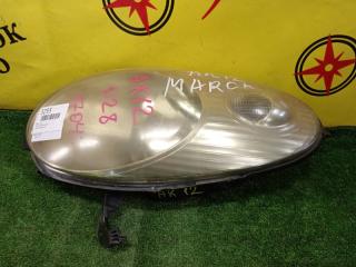 Фара левая NISSAN MARCH