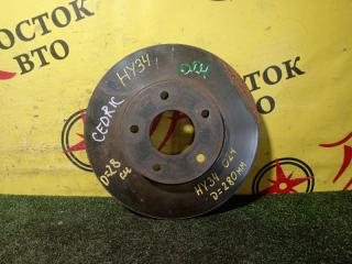 Запчасть тормозной диск передний NISSAN CEDRIC