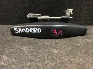 Запчасть ручка двери задняя левая RENAULT SANDERO 2010