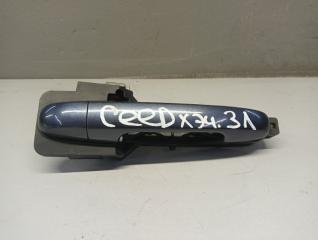 Запчасть ручка двери задняя левая KIA CEED 2010