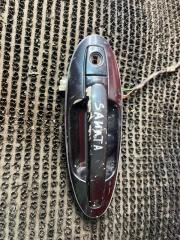 Запчасть ручка двери внешняя передняя левая Hyundai sonata 2013