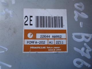 Блок управления efi SUBARU FORESTER SG5 EJ202 22644AA862 2 ракурс
