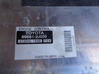 Блок управления efi TOYOTA NOAH AZR60 1AZ-FSE 89661-2J020 2 ракурс